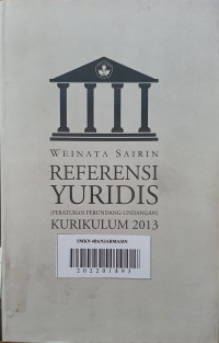 Image of Referensi Yuridis (Peraturan Undang-Undangan) Kurikulum 2013