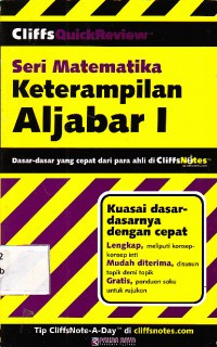 Image of Seri Matematiaka: Keterampilan Aljabar I